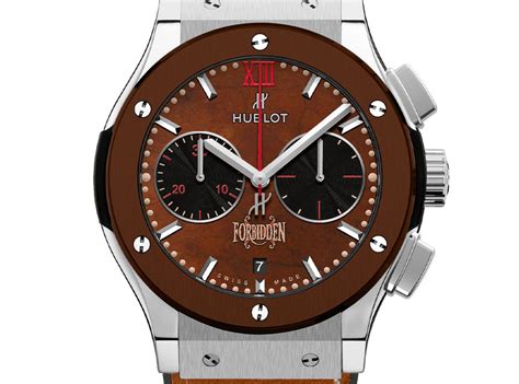 Classic Fusion Chronograph Forbidden X Titanium Brown